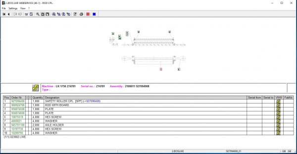Liebherr Lidos COT LBH LFR LHB LWE LWT Online EPC Service Document Updated 12.2021 DVD 8