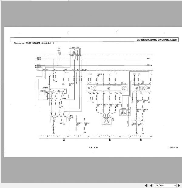 Man Truck T31 3rd Edition L2000 M2000 L Electrical System Repair Manual 81991984242 3