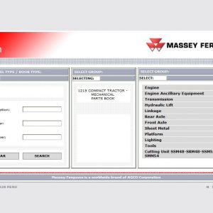 Massey Ferguson AG UK EU Europe Parts Catalog Workshop Service Manuals 03.2021 8