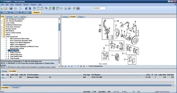 Mitchell UltraMate Estimating 7.1.241 10.2021 4
