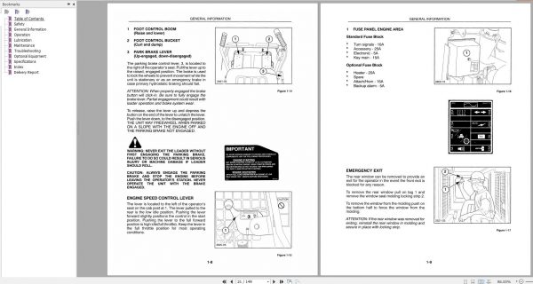 New Holland Skid Steer L865 LX865 LX885 Operator Manual 42086531 1997 2