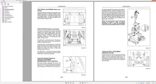 New Holland Skid Steer L865 LX865 LX885 Operator Manual 42086531 1997 3