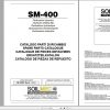 Soilmec Drilling Rig SM 400 Spare Parts Catalogue CR143007 Rev.0 2001 1