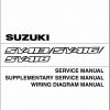 Suzuki Baleno SY413 SY416 SY418 Service Manual Wiring Diagram Manual 2000 EN FR DE ES NL 1
