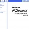 Suzuki Kizashi A6B424 Engine J24B Service Manual 2009 2