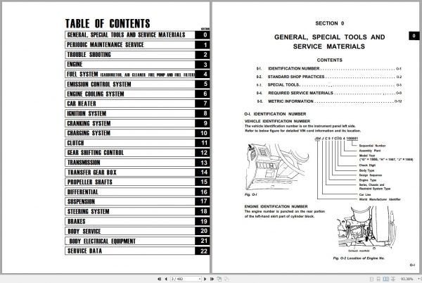 Suzuki Samurai Service Manual 1987 2