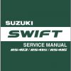 Suzuki Swift Japan RS413 RS415 RS416 Service Manual 2007 EN FR DE ES 1