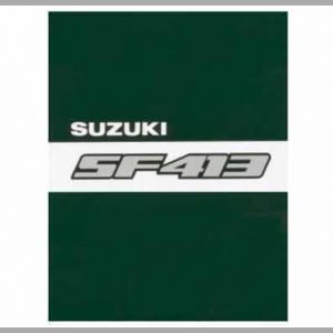 Suzuki Swift SF310 SF413 SF416 Service Manual 1994 EN FR DE ES 1