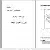 TCM Forklift Isuzu Diesel Engine 4JG1 TDP03 Parts Catalogue 1