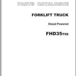TCM Unicarrier Forklift FHD35T5S ZD30 Engine Parts Catalogue 1
