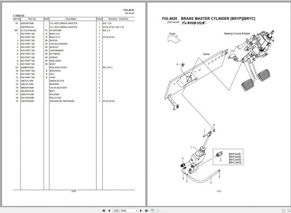TCM Unicarrier Forklift FHD35T5S ZD30 Engine Parts Catalogue 3