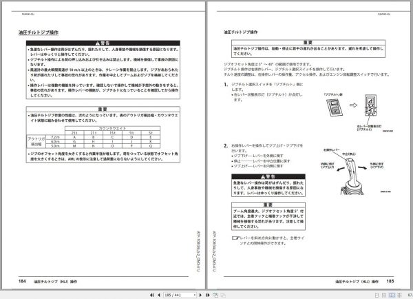 Tadano All Terrain Crane ATF 100G4J 2 GA5369 Operation Manual 2019 JP 2