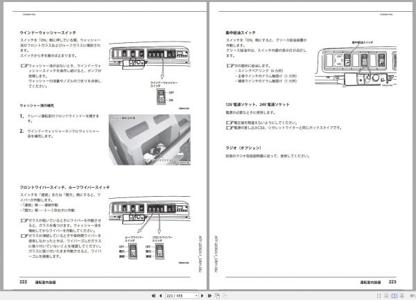Tadano All Terrain Crane ATF 220G5 1 GB0137 Operation Manual 2017 JP 3