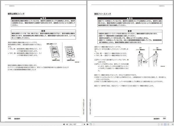 Tadano All Terrain Crane ATF 220G5 1 GB0195 Operation Manual 2017 JP 2