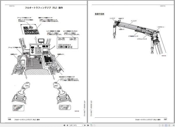 Tadano All Terrain Crane ATF 360G6 1 GE5045 Operation Manual 2012 JP 2