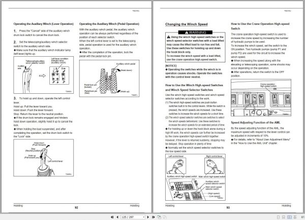 Tadano All Terrain Crane GA 3600N 1 GE5002 Operation and Maintenance Manual 2011 2