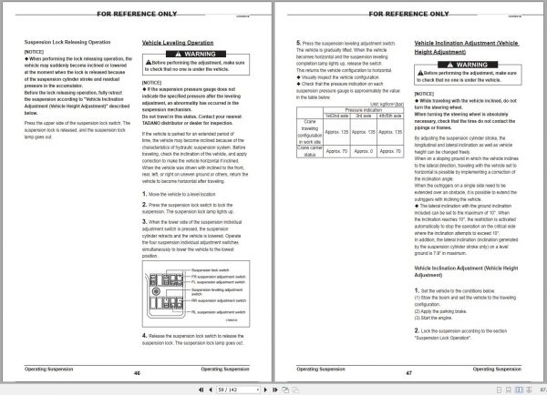 Tadano Carrier AR 1600M 1 WFN5KFHN2P4012001 WFN5KFHN2R4016001 Operation Manual 2015 2