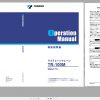 Tadano Rough Terrain Crane TR 100M 1 FC0790 Operation Manual 2000 JP 1