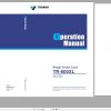 Tadano Rough Terrain Crane TR 600XL 4 545410 Operation Manual 2010 1