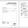 Tigercat 720 Feller Buncher Operator Service Manual 2