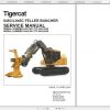 Tigercat 845C L845C Feller Buncher 84511501 84512500 Operator Service Manual 1