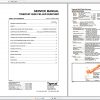 Tigercat 853E Feller Buncher 853T393 853T499 Operator Service Manual 1