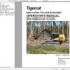 Tigercat 855C L855C Feller Buncher 85510101 85512000 Operator Service Manual 2