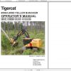 Tigercat 855D L855D Feller Buncher 85512001 85513000 Operator Service Manual 2