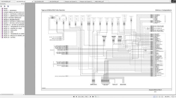 Tigercat 870D L870D Feller Buncher 87013501 87015000 Operator Service Manual 3