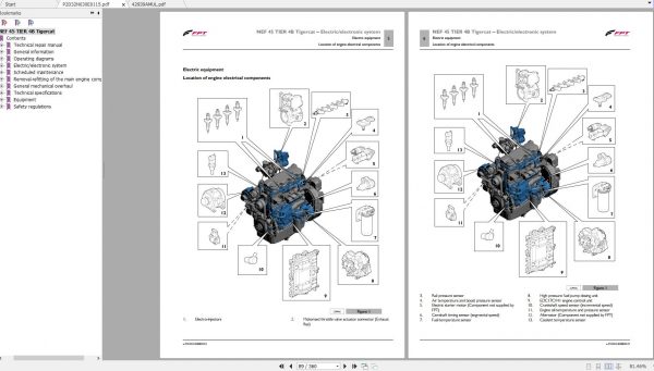 Tigercat FPT N45 Tier 4f ENGINE Operator Service Repair Manual 2