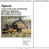 Tigercat Forwarder 1055B 1075B 1085B 10550301 10850500 Operator Service Manual 1
