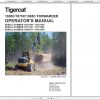 Tigercat Forwarder 1075C 10751001 10751500 Operator Service Manual 1