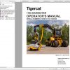Tigercat Harvester 1165 11650101 11650500 Operators Service Manual 1