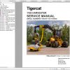 Tigercat Harvester 1165 11650101 11650500 Operators Service Manual 2