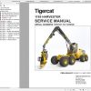 Tigercat Harvester 1185 11850101 11850500 Operators Service Manual 1