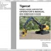 Tigercat Harvester H855E LH855E 85533001 85584000 Operators Service Manual 1