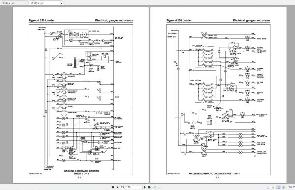 Tigercat Loader 250 2500101 2500499 Operators Service Manual 3
