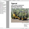 Tigercat Loader Forwarder 2160 21600101 21600500 Operator Service Manual 1