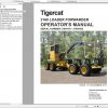 Tigercat Loader Forwarder 2160 21600101 21600500 Operator Service Manual 2