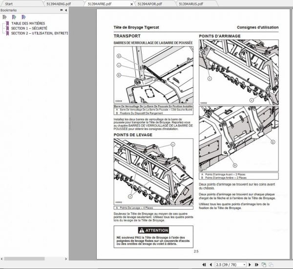 Tigercat Mulching Head Operator and Service Manual 2