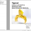Tigercat Shovel Clam Grapple Service Maintenance Manual 65157AENG 1