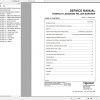 Tigercat X830 LX830 Feller Buncher X830 LX83060191 X830 LX83060999 Operator Service Manual 1 1