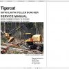 Tigercat X870C LX870C Feller Buncher 87061701 87063500 Operator Service Manual 1