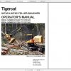 Tigercat X870C LX870C Feller Buncher 87061701 87063500 Operator Service Manual 2