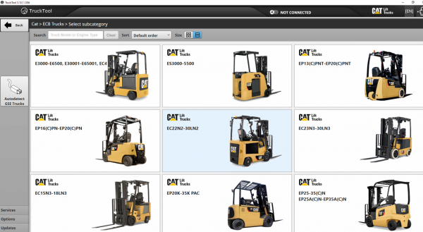 TruckTool 3.10.1.1286 10.2021 Diagnostic Program for MitsubishiCatTCMUniCarriers Rocla 5