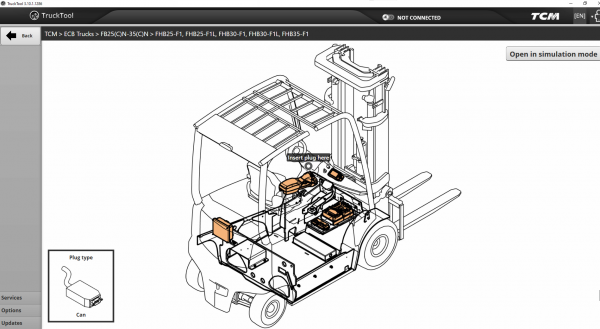 TruckTool 3.10.1.1286 10.2021 Diagnostic Program for MitsubishiCatTCMUniCarriers Rocla 6