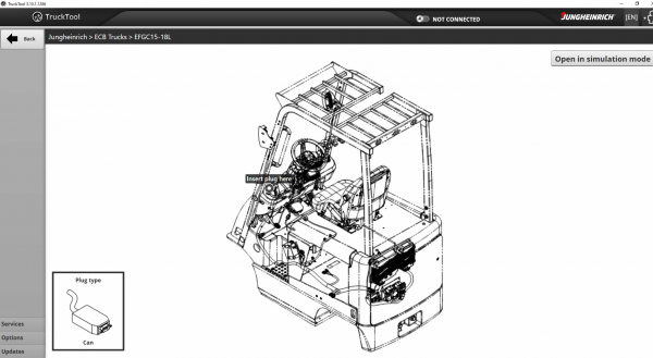 TruckTool 3.10.1.1286 10.2021 Diagnostic Program for MitsubishiCatTCMUniCarriers Rocla 8
