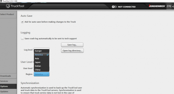 TruckTool 3.10.1.1286 10.2021 Diagnostic Program for MitsubishiCatTCMUniCarriers Rocla 9