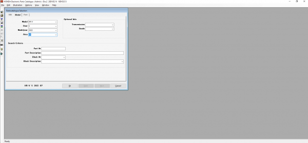 HONDA EPC GENERAL 01.2022 ELECTRONIC PARTS CATALOG DVD 3