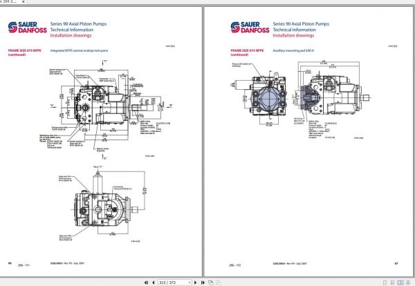 Hagie Hi Tractor 204 204SP U1000770001 thru U100077100 Operator Manual 493373 2007 2